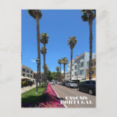 カスカイかわいらしスポルトガル写真，カスタム旅行 シーズンポストカード (正面)