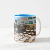 カスカイビーチ – ザポル実在トガル ツートーンマグカップ (正面右)