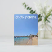 カスカイビーチ，ポルトガル ポストカード (スタンド正面)