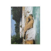 カスカダス・デ・アグア・アズール、メキシコ、チアパス ノートパッド (回転)