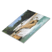 カスカダス・デ・アグア・アズール、メキシコ、チアパス ノートパッド (アングル)