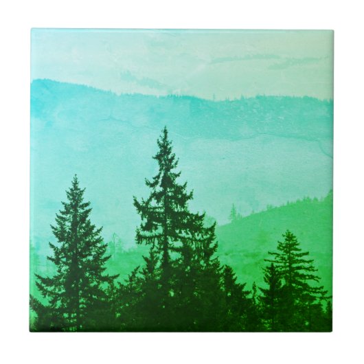 カスカディアグリーン タイル (正面)