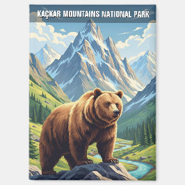 カスカールマウンテンズナショナルパークトルコ マグネット