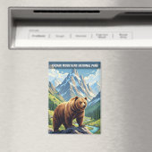 カスカールマウンテンズナショナルパークトルコ マグネット (インサイチュ (食洗機))