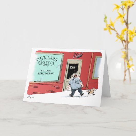 カスケット カード (黄色い花)