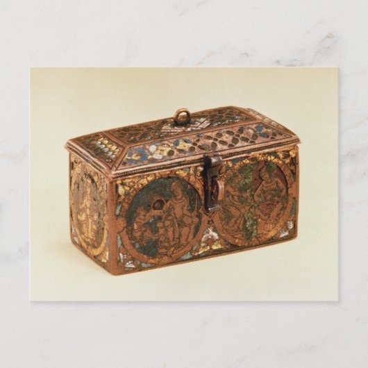 カスケット、13世紀 ポストカード (正面)