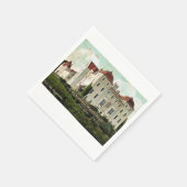 カスケベン城/キース館、クラン・キース スタンダードカクテルナプキン (角)