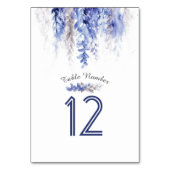 カスケーキ離れング・ブルー・ウォーター・カラー・テーブル番号 テーブルナンバー (正面)