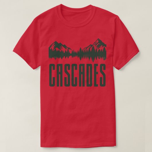 カスケーズマウンテンレンジTシャツ Tシャツ (デザイン正面)