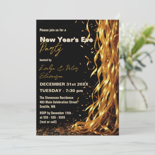 カスケーディングゴールデンストリーマー大晦日パーティー 招待状 (スタンド正面)