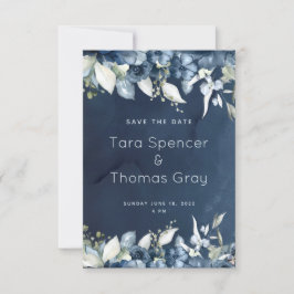 カスケーディングネイビー結婚オニー セーブザデート