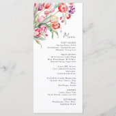 カスケーディングフラワーチューリップ結婚のメニュー メニュー (正面)