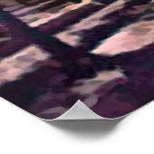 カスケーディングブドウ ポスター (角)