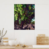 カスケーディングブドウ ポスター (キッチン)