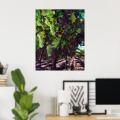 カスケーディングブドウ ポスター (ホームオフィス)