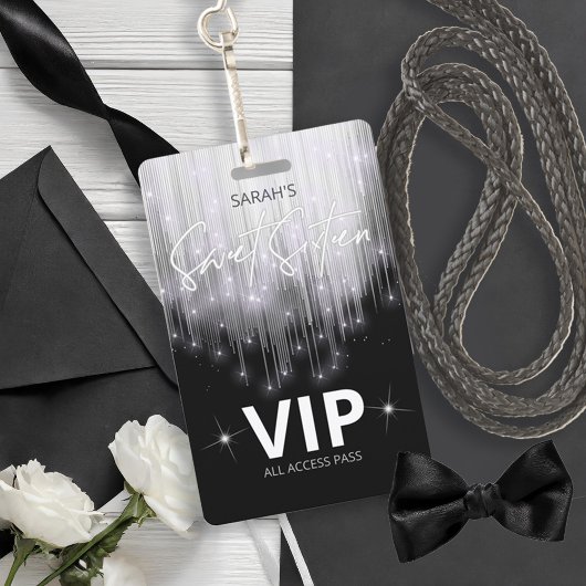 カスケーディングライトSweet 16白黒ID790 バッジ