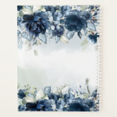 カスケーディング結婚牡丹 プランナー手帳 (裏面)