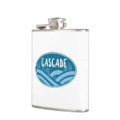 カスケードアイダホアウトドア フラスク (左)