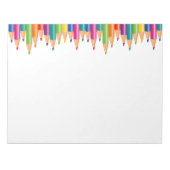 カスケードカラーペンシル ノートパッド (正面)