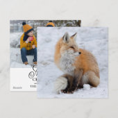 カスケードキツネイン雪 シーズンカード (正面/裏面)