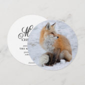 カスケードキツネイン雪 シーズンカード (正面/裏面)