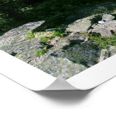 カスケードキャニオン、グランドテトン国立公園 ポスター (角)