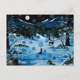 カスケードスノーフレーク葉書 ポストカード