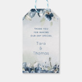 カスケードバラ結婚式の引き出物ギフト長ラベル ギフトタグ (裏面)