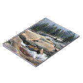 カスケードバレーのフィッシュクリーク滝 – シエラ ノートブック (左側)