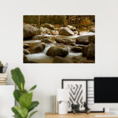 カスケードプリント ポスター (ホームオフィス)