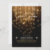 カスケードライトスイート16金ゴールドID790 招待状 (正面)