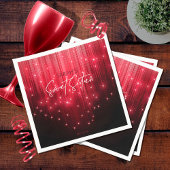 カスケードライトSweet 16赤ID790 スタンダードカクテルナプキン