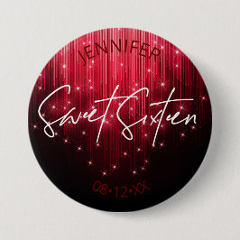 カスケードライトSweet 16赤ID790 缶バッジ