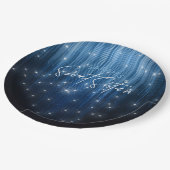 カスケードライトSweet 16青ID790 ペーパープレート (アングル)