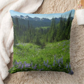 カスケードレンジから山レイニエ国立公園 クッション (ブランケット)