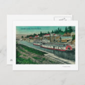 カスケードロックスオンザコロンビア川 ポストカード (正面/裏面)