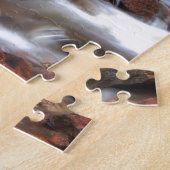 カスケード水 ジグソーパズル (側面)