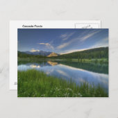 カスケード池 ポストカード (正面/裏面)