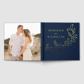 カスケード海軍と金離れ箔結婚の製品 ゲストブック (全面)