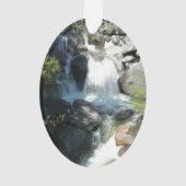 カスケード滝アットヨセミテ国立公園 オーナメント (裏面)