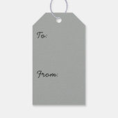 カスケード滝アットヨセミテ国立公園 ギフトタグ (裏面)