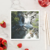 カスケード滝アットヨセミテ国立公園 スタンダードランチョンナプキン (インサイチュ)