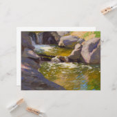 カスケード滝 カード (正面/裏面インサイチュ)