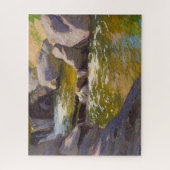 カスケード滝 ジグソーパズル (縦)