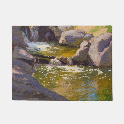 カスケード滝 ドアマット (正面)