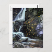 カスケード滝 ポストカード (正面/裏面)