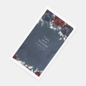 カスケード牡丹ブルゴーニュ結婚ー海軍 (コーナー)