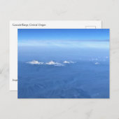 カスケード範囲、中央オレゴン ポストカード (正面/裏面)