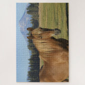 カスケード範囲 |栗の馬 ジグソーパズル (縦)