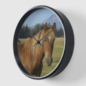 カスケード範囲 |栗の馬 壁時計 (傾斜)